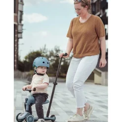 Scoot and Ride, Highway Kick 1, Push & Go Scooter with Push Bar - Steel