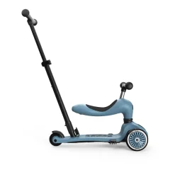 Scoot and Ride, Highway Kick 1, Push & Go Scooter with Push Bar - Steel
