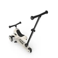Scoot and Ride, Highway Kick 1, Push & Go Scooter with Push Bar - Ash