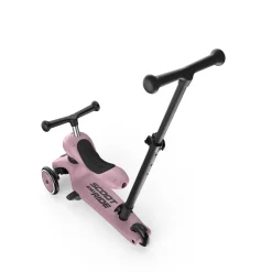 Scoot and Ride, Highway Kick 1, Push & Go Scooter with Push Bar - Wildberry