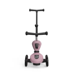 Scoot and Ride, Highway Kick 1, Push & Go Scooter with Push Bar - Wildberry