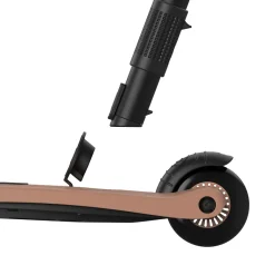 Scoot and Ride, Highway Kick 1, Push & Go Scooter with Push Bar - Mocha