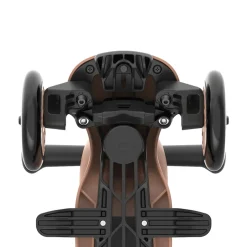 Scoot and Ride, Highway Kick 1, Push & Go Scooter with Push Bar - Mocha