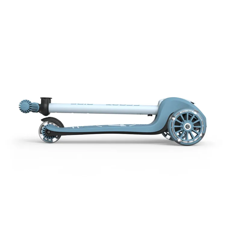 Scoot and Ride Highway Kick 3S Scooter - LED Steel