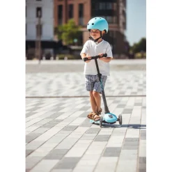 Scoot and Ride Highway Kick 3 Scooter – LED Blueberry
