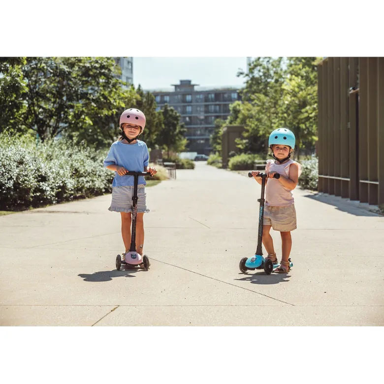 Scoot and Ride Highway Kick 3 Scooter – LED Blueberry