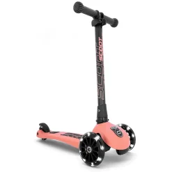 Scoot and Ride Highway Kick 3, Scooter - LED Peach