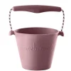 Scrunch Bucket, Soft Collapsible Pail - Dusty Rose
