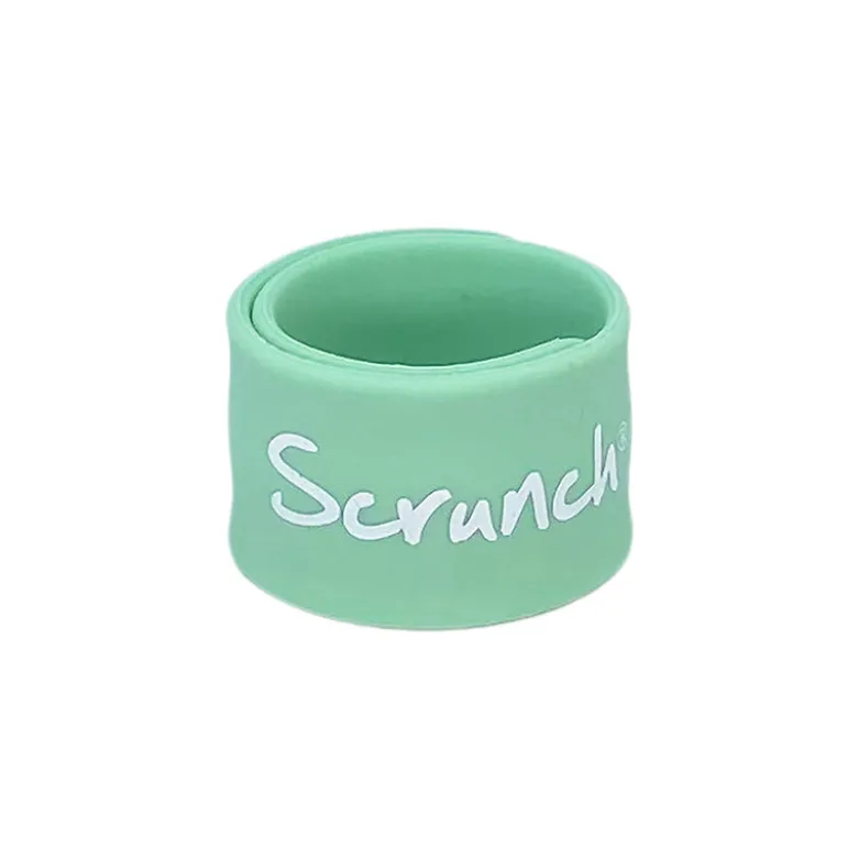 Scrunch Name Bracelet, ID Bracelet - Mint