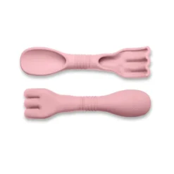 Scrunch Sand Toy, Shovel/Rake Combo - Double Digger - Dusty Pink