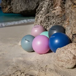 Scrunch-ball, Inflatable Soft Ball - Dusty Rose
