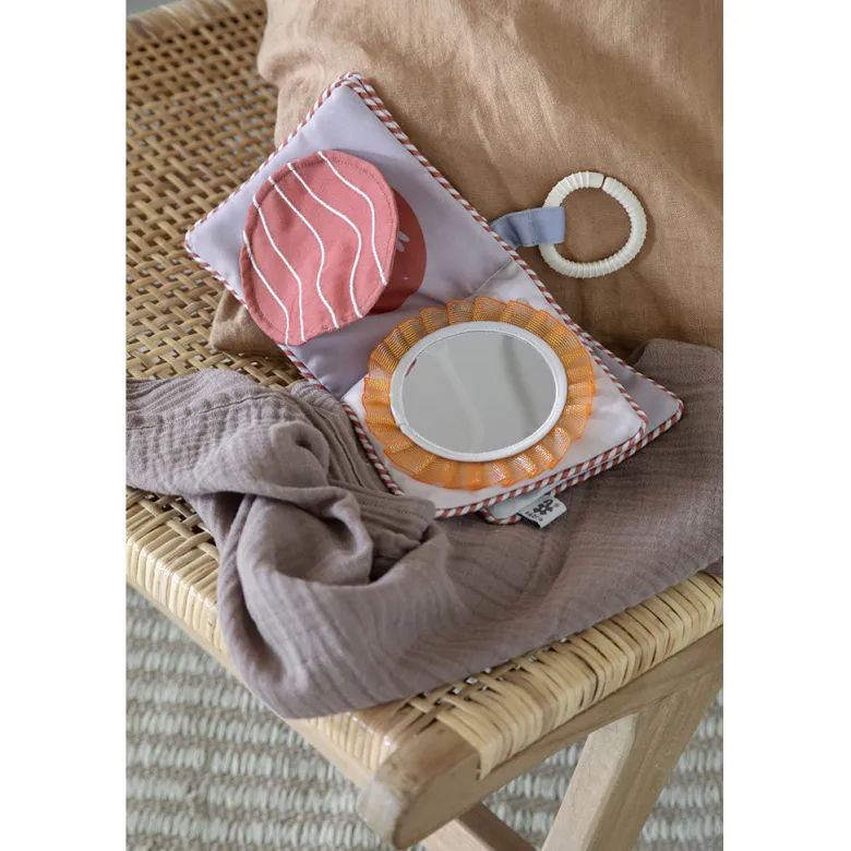 Sebra Activity Book, Fabric - Teeny Toes