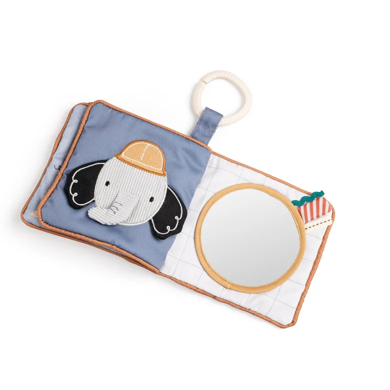 Sebra Activity Book, Fabric - Busy Builders