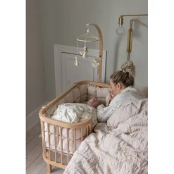 Sebra Baby Bed, Bedside Crib - Wooden Edition