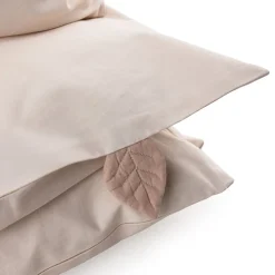 Sebra Baby Bedding, Organic - Birchbark Rose