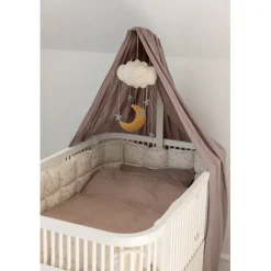 Sebra Baby Bedding, Organic - Jetty Beige