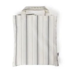 Sebra Baby Bedding, Organic - Cream Stripe