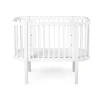 Sebra Baby Cot, Bedside Crib – Classic White