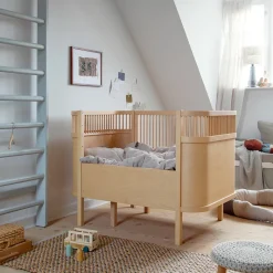 Sebra Bed, Baby & Junior - Wooden Edition