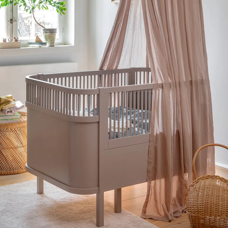Sebra Bed, Baby and Junior – Jetty Beige