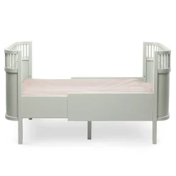 Sebra Bed, Baby and Junior - Mist Green
