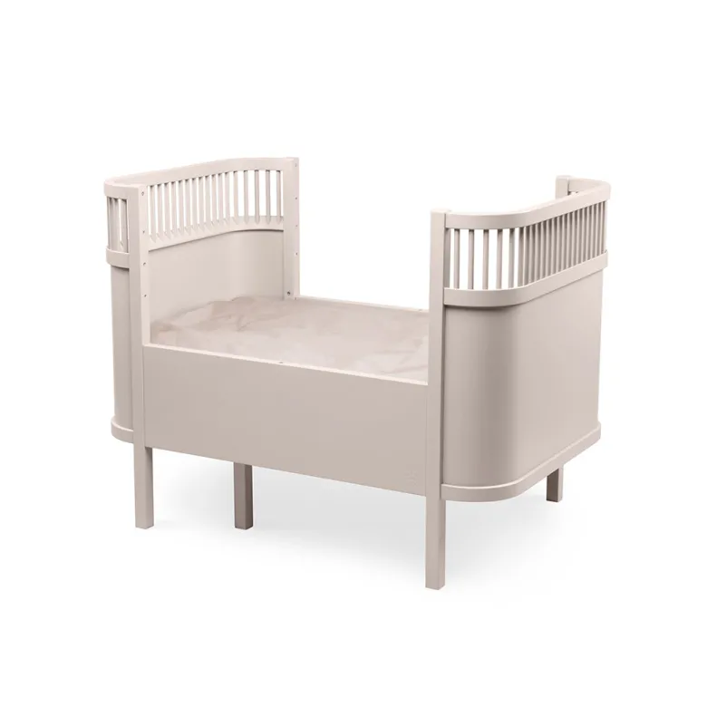 Sebra Bed, Baby and Junior - Birchbark Rose