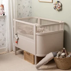 Sebra Bed, Baby and Junior - Birchbark Rose