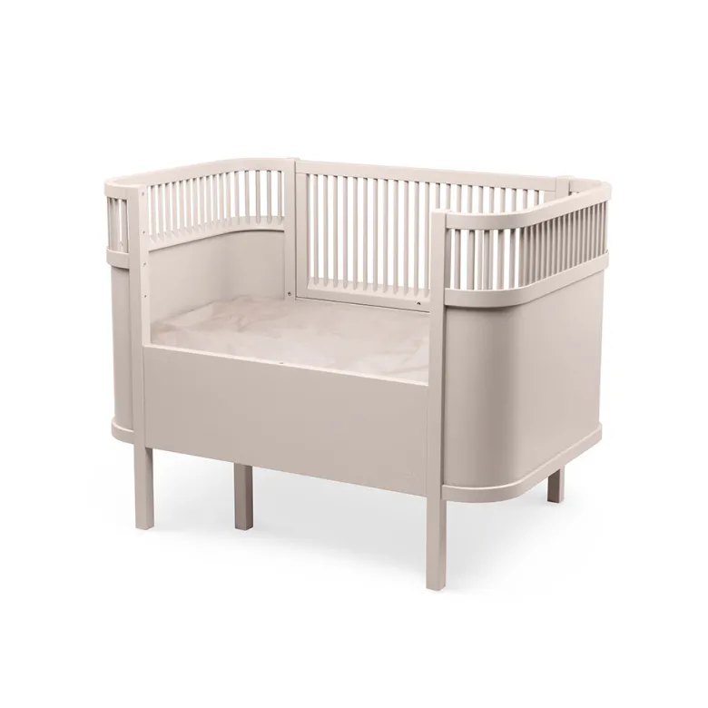 Sebra Bed, Baby and Junior - Birchbark Rose