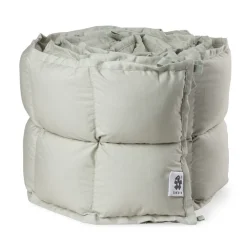 Sebra Bed Bumper, Kapok – Mist Green