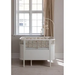 Sebra Bed Bumper, Kapok - Powder Blossom
