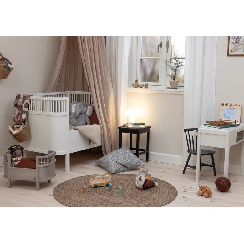 Sebra Bed Canopy Holder, Wall-Mounted - Classic White
