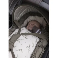 Sebra Canopy for 3-in-1 Babynest, Dark Olive