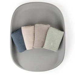 Sebra Changing Mat 6-Layer, Set of 2 - Muslin Beige
