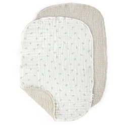 Sebra Changing Mat 6-Layer, 2-Pack - Sophora Leaves