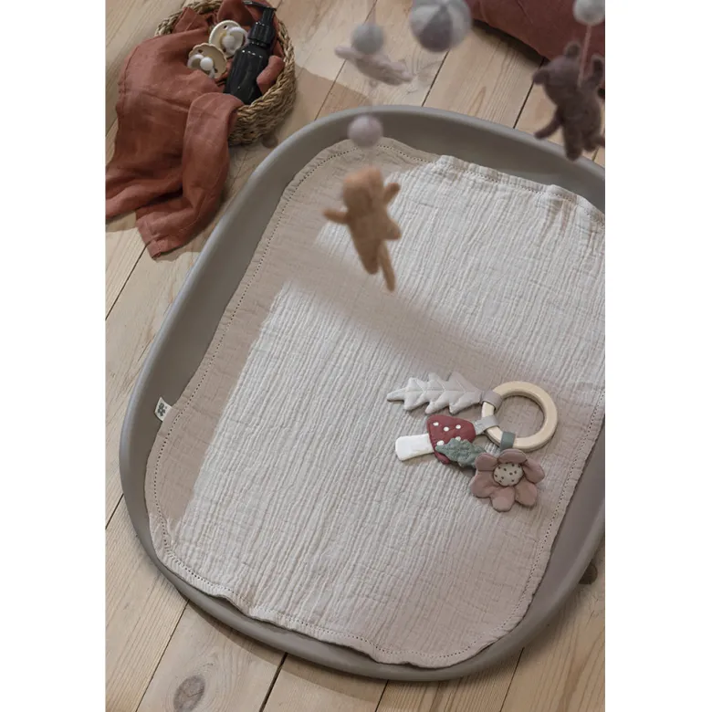 Sebra Changing Mat, Seabreeze Beige