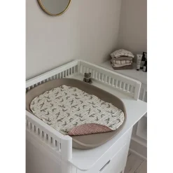 Sebra Changing Pad 6-Layer, Set of 2 - Powder Rose