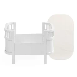 Sebra Dukkesengen + madras, white