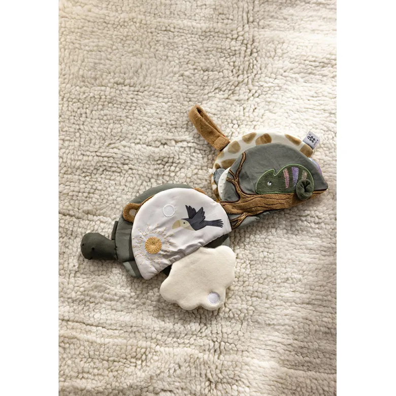 Sebra Fabric Activity Book, Turtle Turbo