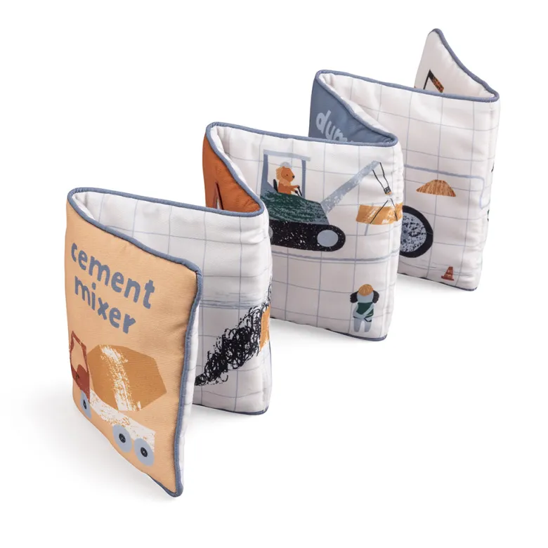 Sebra Fabric Book, Busy Builders