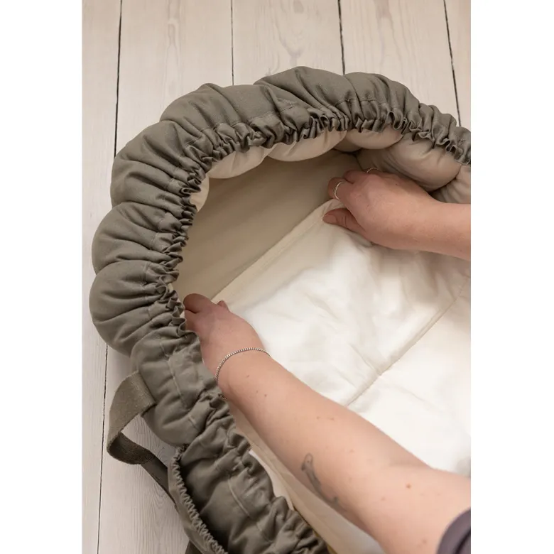 Sebra 3-in-1 Baby Nest - Dark Olive