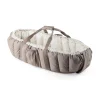 Sebra 3-in-1 Baby Nest, Baby Lift, and Play Mat, Sophora Leaves - Beige