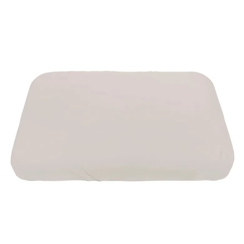 Sebra Jersey Fitted Sheet for Baby, 70 x 120 cm – Seabreeze Beige