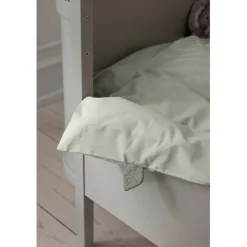 Sebra Junior Bed Linen, Organic – Mist Green