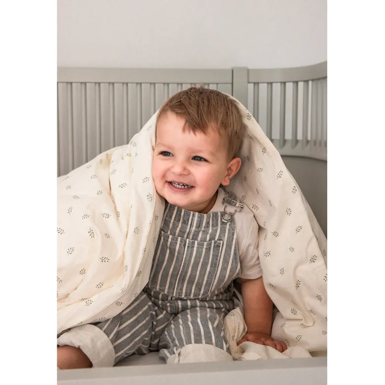 Sebra Junior Bedding, Organic - Sophora Leaves