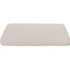 Sebra Junior Fitted Sheet, Organic - Seabreeze Beige