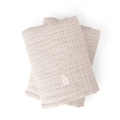 Sebra 6-Layer Muslin Changing Pads, Set of 2 - Rose