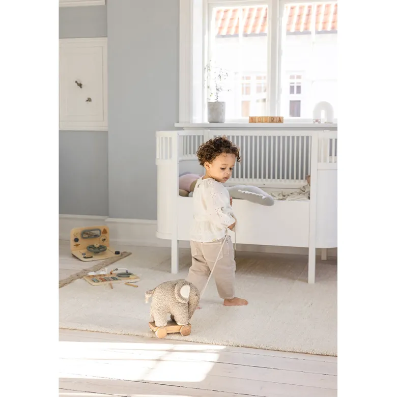 Sebra Pull-Along Toy, Fanto - Grey