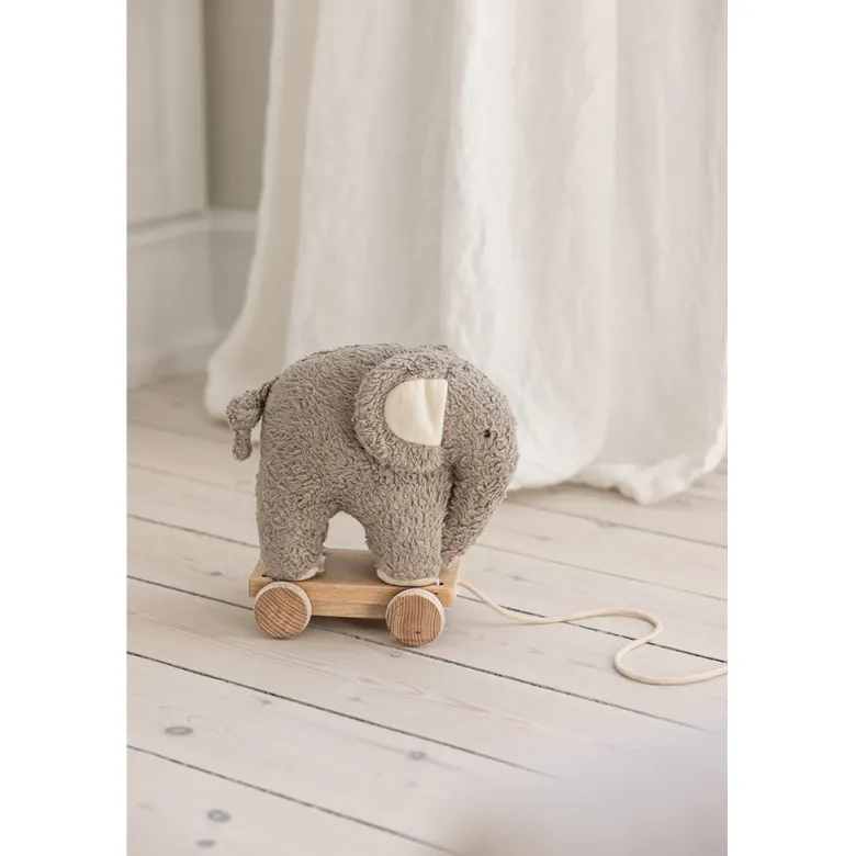 Sebra Pull-Along Toy, Fanto - Grey