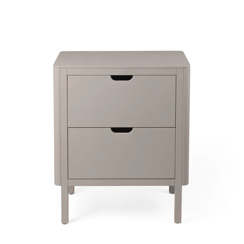 Sebra puslebord i træ, 2-i-1 design m. skuffer - Jetty beige