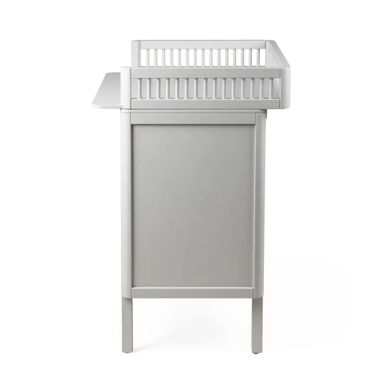 Sebra puslebord i træ, 2-i-1 design m. skuffer - Stone